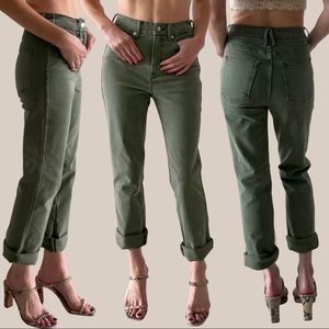 Good American Good Curve Jeans Dark Green Size 4